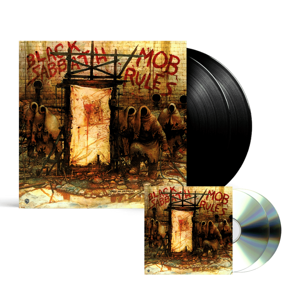 Mob Rules Remastered Expanded 2LP + CD by Black Sabbath