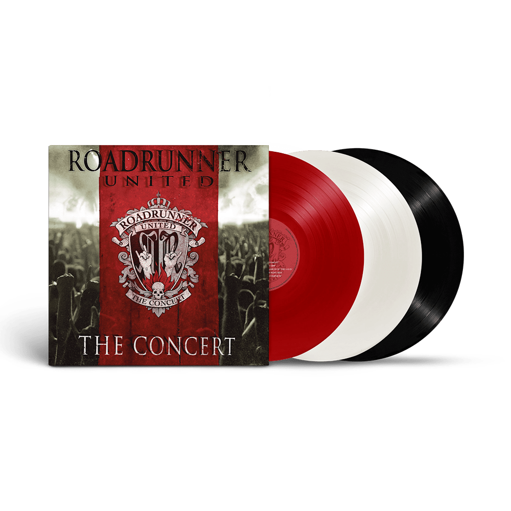 The Concert (Live At The Nokia Theatre) Red, White & Black Triple Vinyl by Roadrunner United