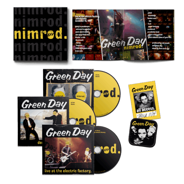 Nimrod (25th Anniversary Edition) 3CD CD - Green Day
