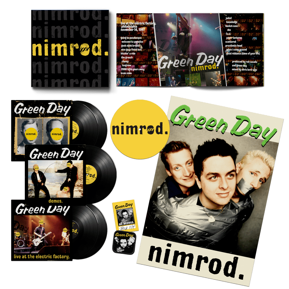 Nimrod (25th Anniversary Edition) 5LP Boxset by Green Day