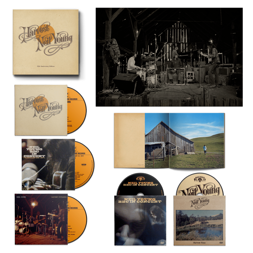 Harvest (50th Anniversary Edition) 3CD/2DVD Boxset by Neil Young