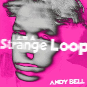 I Am A Strange Loop Clear Pink Splatter 10 Inch Vinyl by Andy Bell