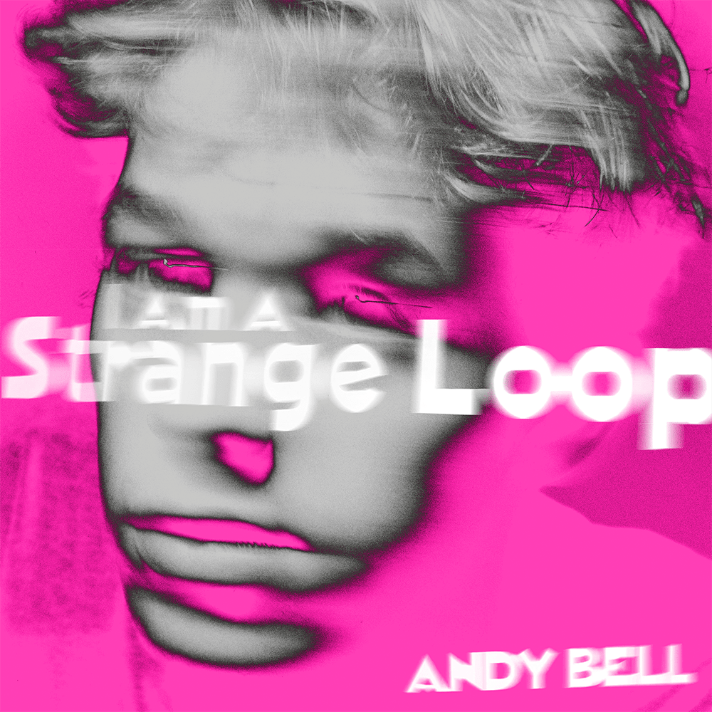 I Am A Strange Loop Clear Pink Splatter 10 Inch Vinyl by Andy Bell
