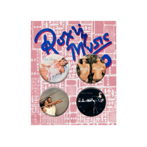 50th Anniversary Badge Set by Roxy Music