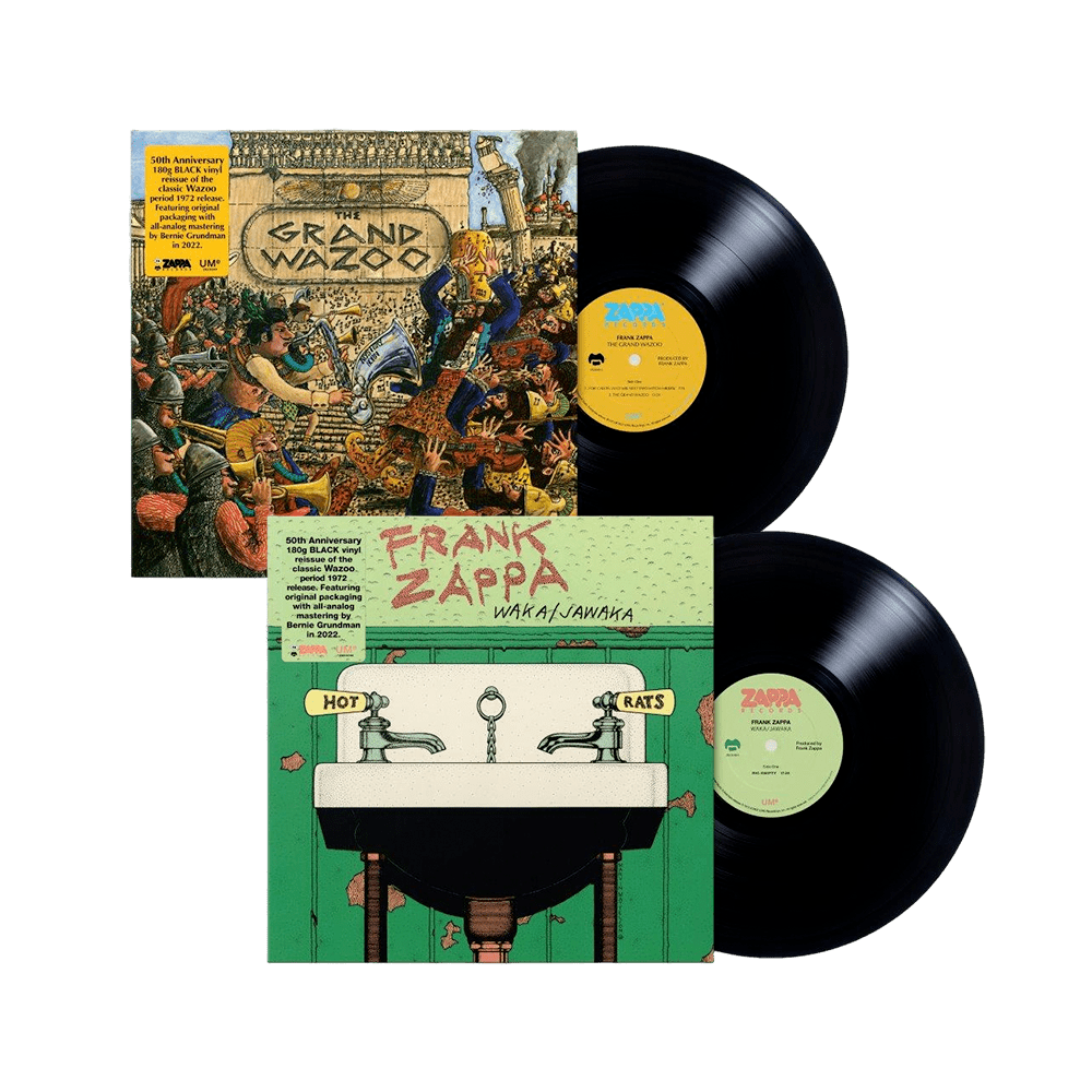 Waka/Jawaka + The Grand Wazoo Vinyl Bundle by Frank Zappa
