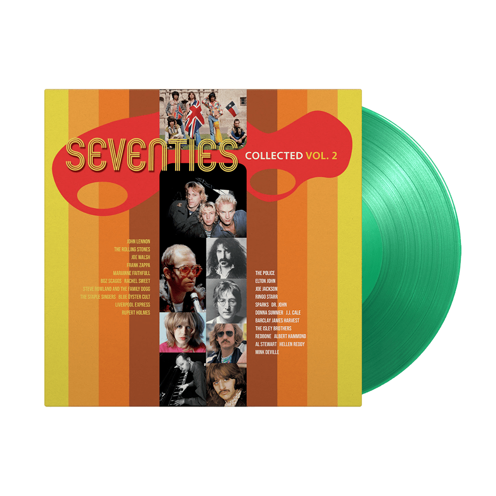 Seventies Collected Vol.2 Light Green Double Heavyweight Vinyl by Various Artists