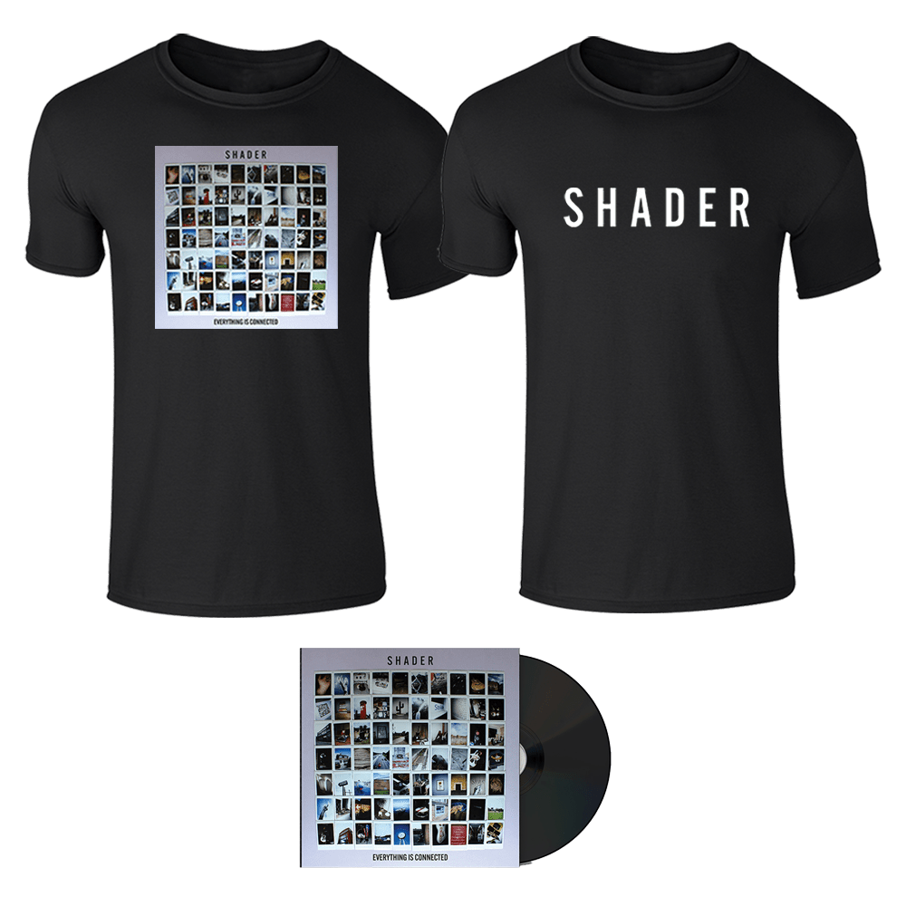Everything Is Connected (Signed) CD + Choice of T-Shirt by Shader