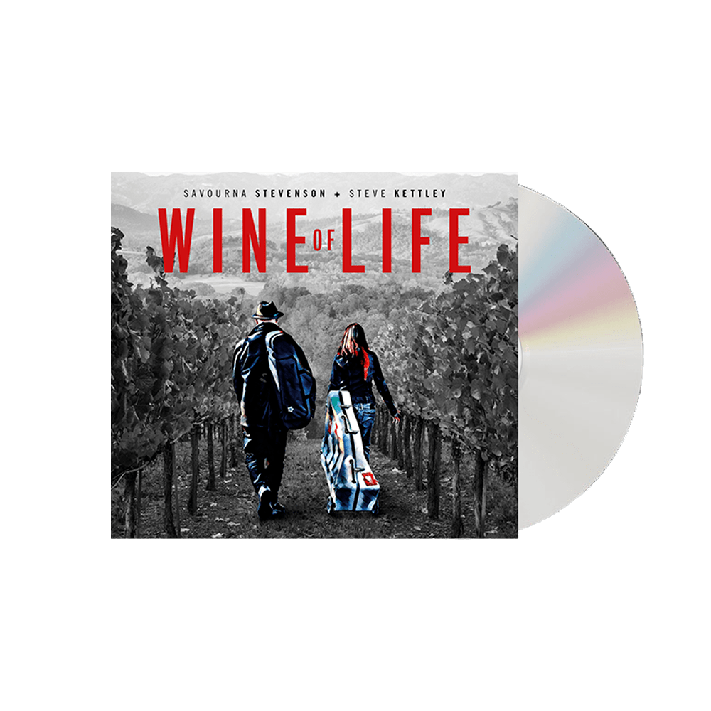 WINE OF LIFE Signed CD CD by Savourna Stevenson & Steve Kettley