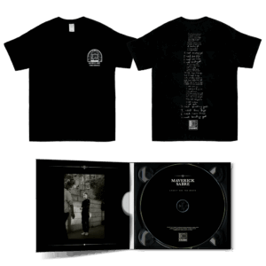 Lonely Are The Brave (Mav's Version) CD + I Need Lyric T-Shirt - Maverick Sabre