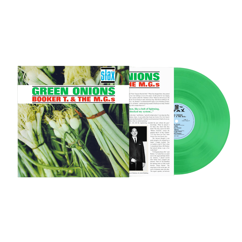 Green Onions - 60th Anniversary Translucent Green Heavyweight Vinyl by Booker T & The MG's