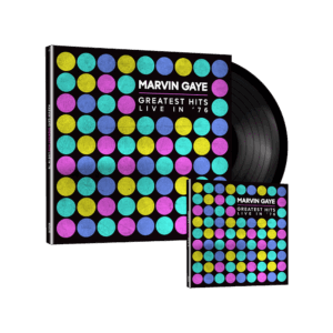 Greatest Hits Live in '76 CD + Vinyl by Marvin Gaye