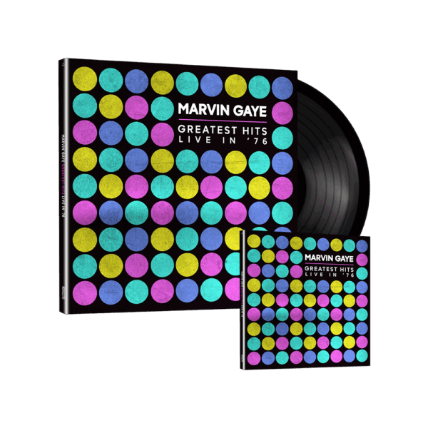 Greatest Hits Live in '76 CD + Vinyl - Marvin Gaye