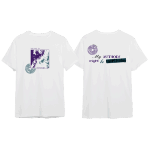 My Methods Might Be Unorthodox White T-Shirt by Mychelle