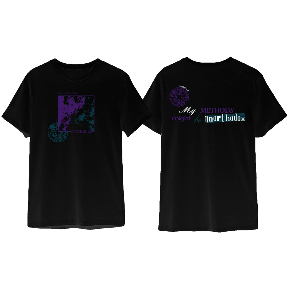 My Methods Might Be Unorthodox Black T-Shirt by Mychelle