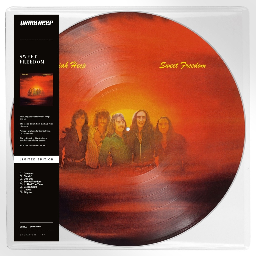 Sweet Freedom Picture Disc Picture Disc by Uriah Heep