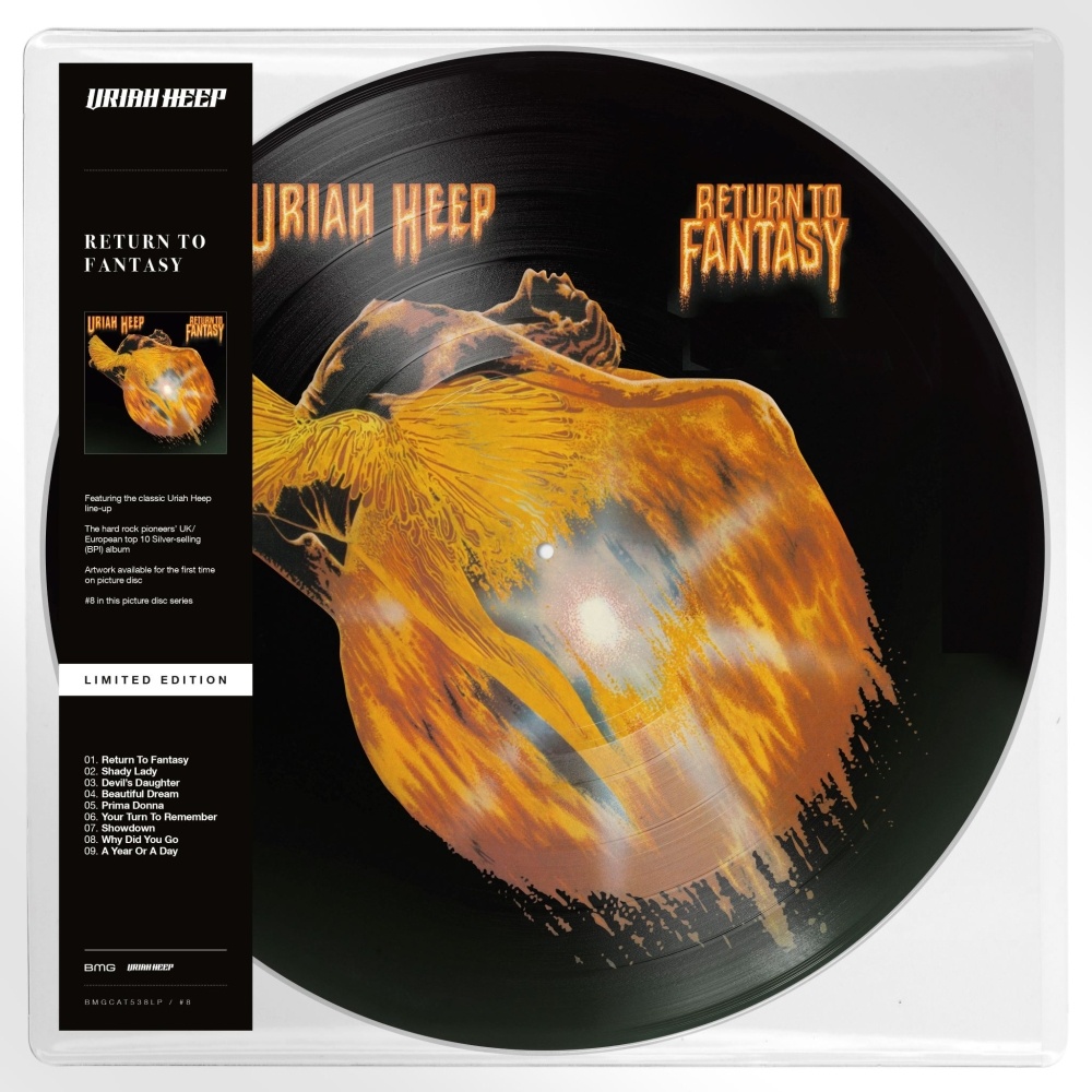 Return to Fantasy Picture Disc Picture Disc by Uriah Heep