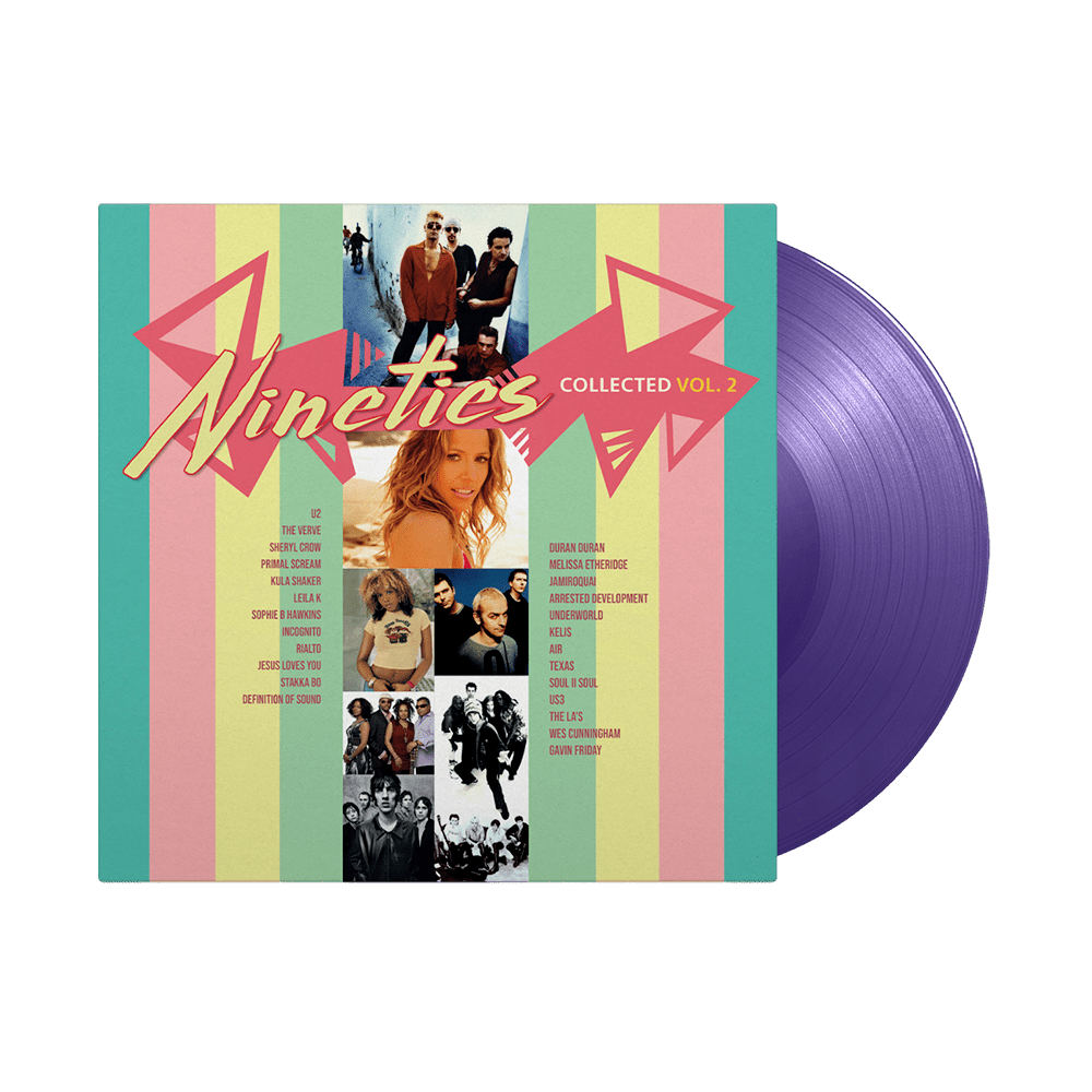 Nineties Collected Vol.2 Purple Double Heavyweight Vinyl by Various Artists