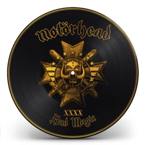 Bad Magic Picture Gold Heavyweight Vinyl by Motörhead