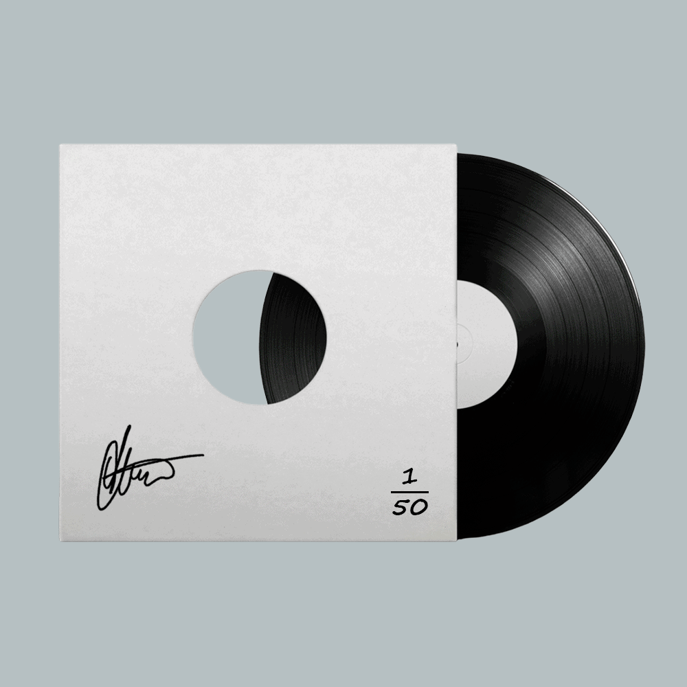 Badlands On Fire Test Pressing Vinyl by Adam Nutter