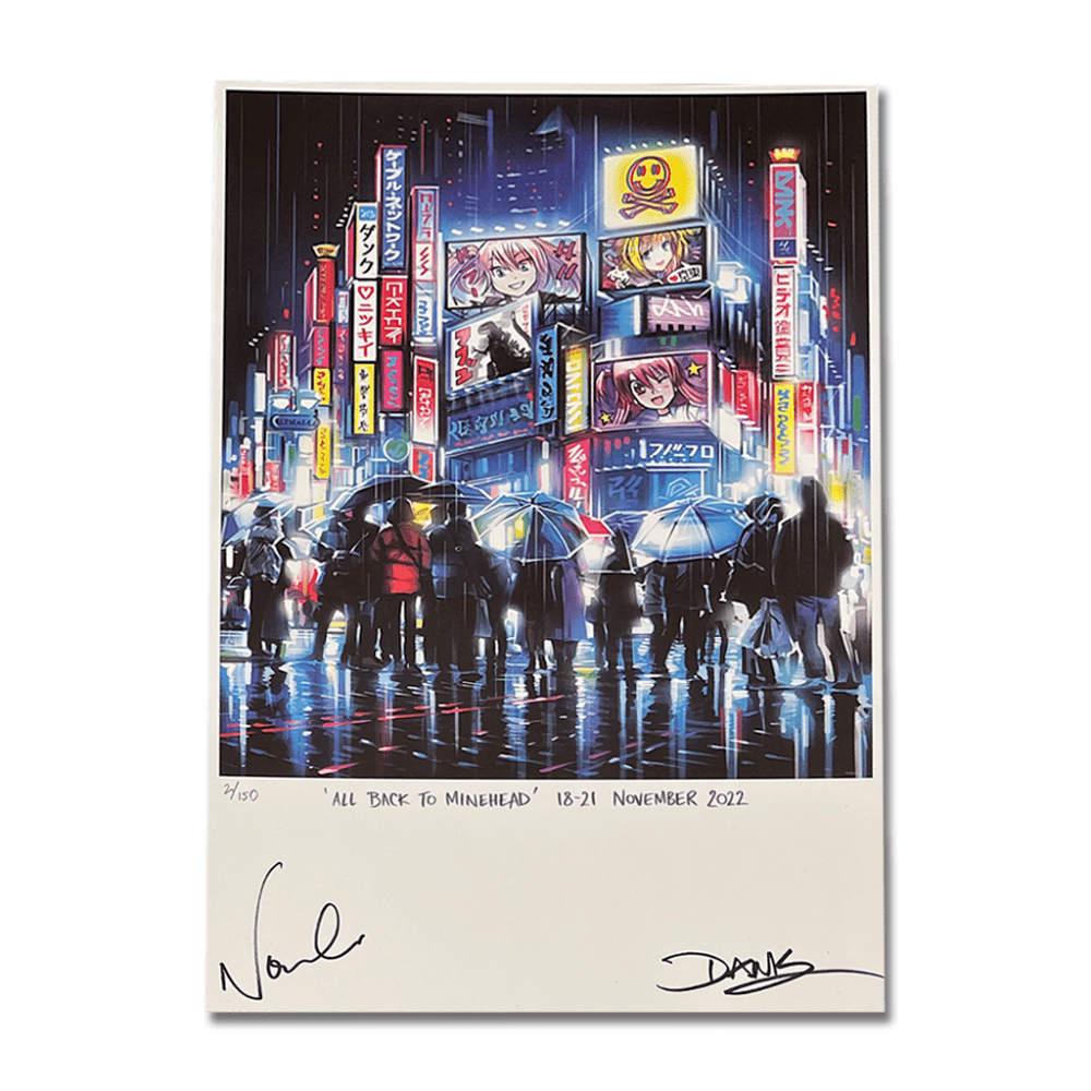 Fatboy Slim X DANK All Back To Minehead A2 Poster by Fatboy Slim