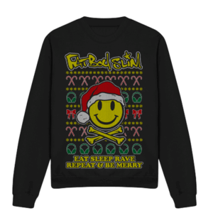 Deep Black 'Xmas Jumper' Sweatshirt - Fatboy Slim