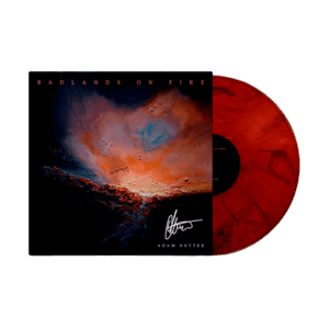 Badlands On Fire Signed Vinyl by Adam Nutter
