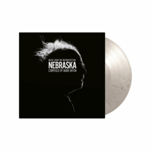 Nebraska OST Black & White Marbled Heavyweight Vinyl by Mark Orton