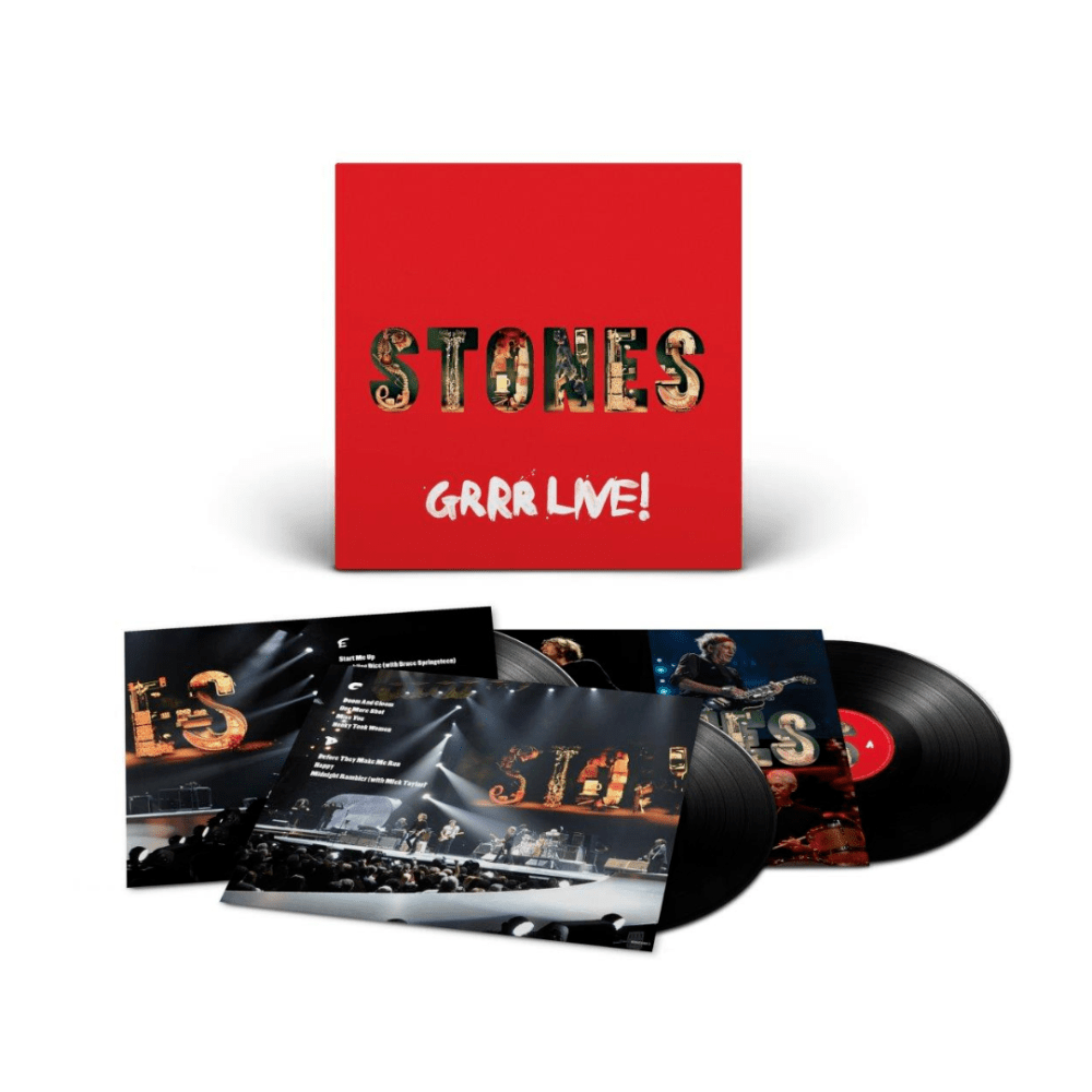 Grrr! Live Triple Vinyl by The Rolling Stones