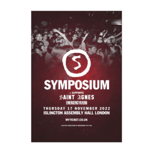 A3 Poster Ltd Edition Islington Assembly Hall Reunion Show Poster by Symposium