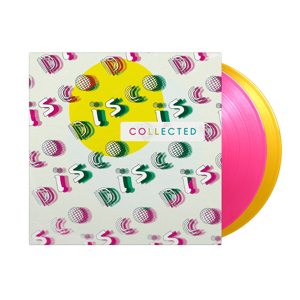 Disco Collected Translucent Magenta & Yellow Double Heavyweight Vinyl by Various Artists