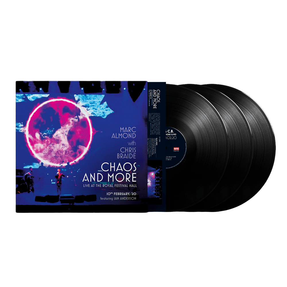 Chaos and More Live at the Royal Festival Hall Triple Vinyl by Marc Almond with Chris Braide