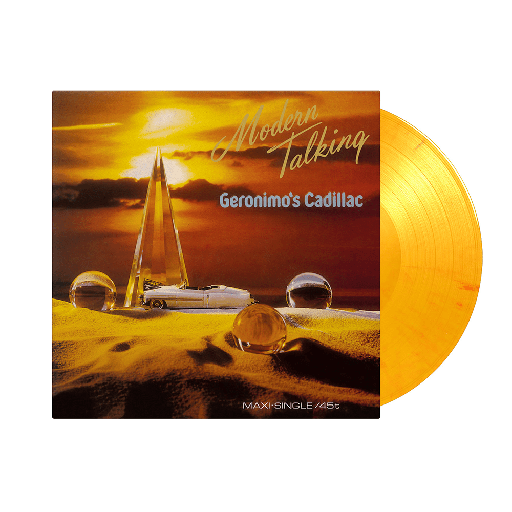 Geronimo's Cadillac Yellow Flame Heavyweight Vinyl by Modern Talking