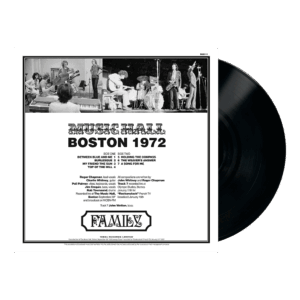 Boston Music Hall 1972 Vinyl - Family