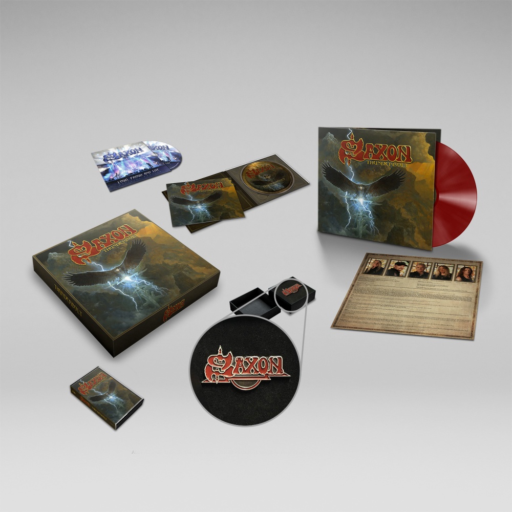 Thunderbolt 12inch Boxset by Saxon