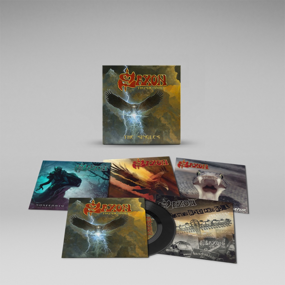Thunderbolt 7inch Boxset by Saxon