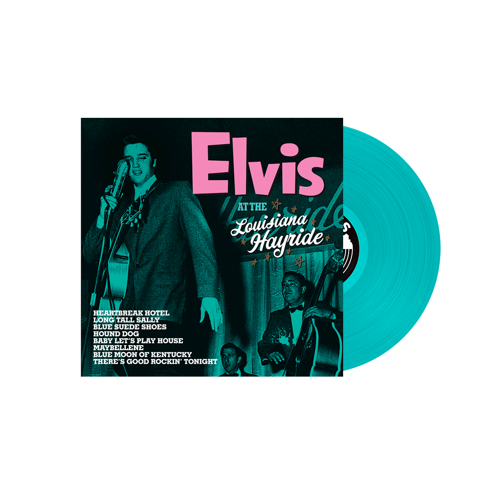 Hayride Shows Live 1955 Green Heavyweight Vinyl by Elvis Presley