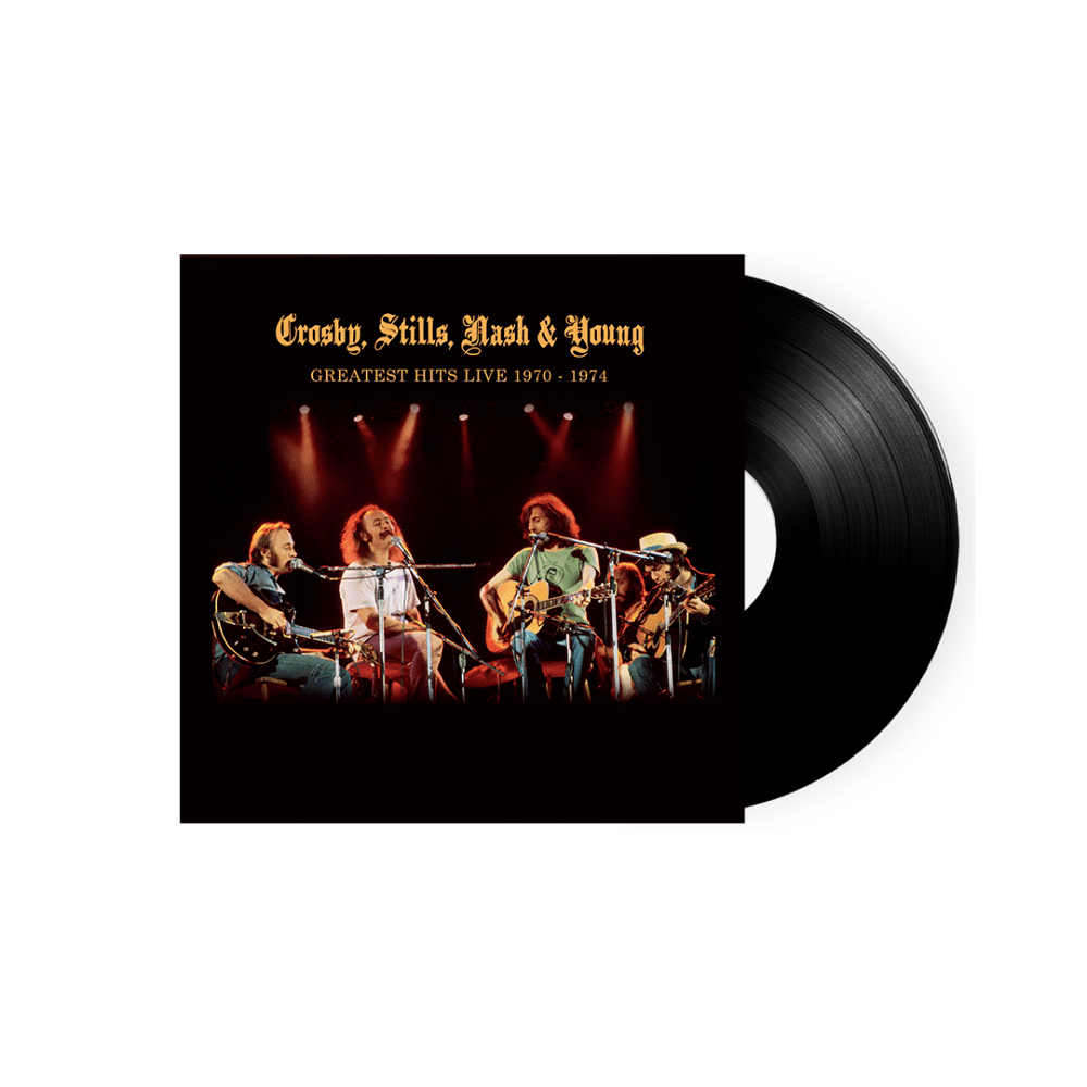 Greatest Hits Live 1970- 1974 Eco Mix Heavyweight Vinyl by Crosby, Stills, Nash & Young