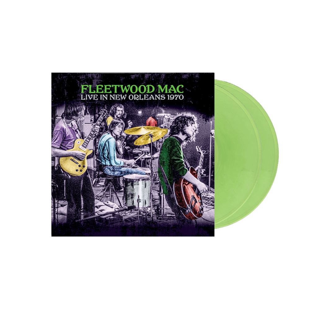 Live In New Orleans 1970 Green Heavyweight Vinyl by Fleetwood Mac