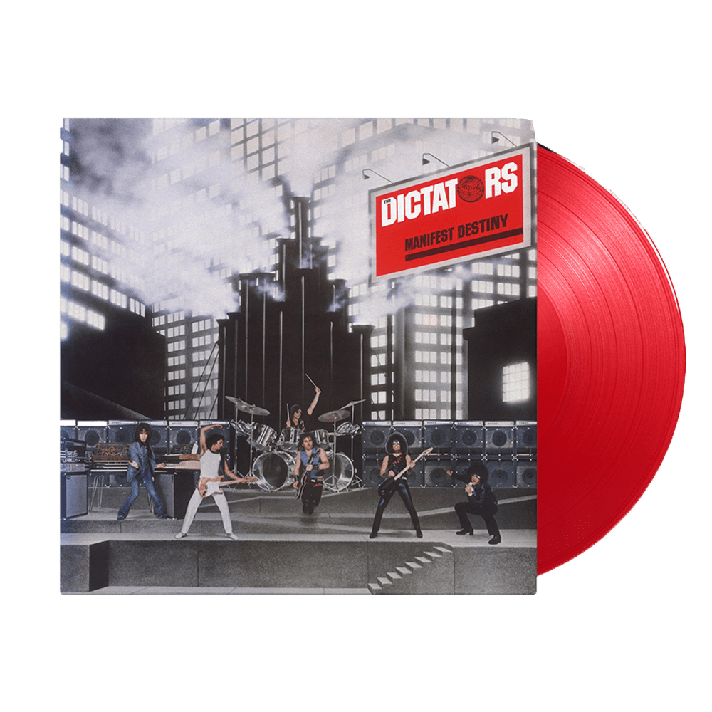 Manifest Destiny Red Heavyweight Vinyl by The Dictators