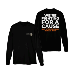 Fighting Cause Long Sleeve Tee - Book Of Mormon