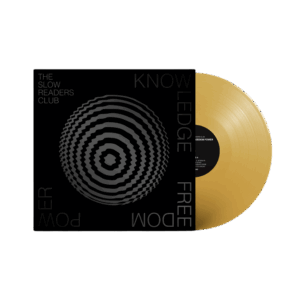 Knowledge Freedom Power Alternative Artwork Gold Vinyl - The Slow Readers Club