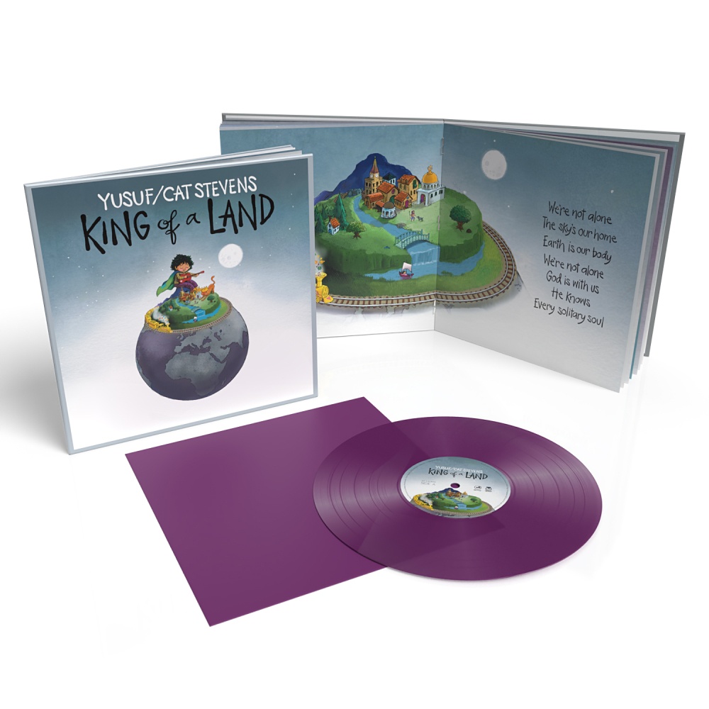 King of a Land Purple Vinyl by Yusuf / Cat Stevens