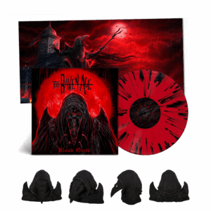 Blood Omen Deluxe Splatter Vinyl & 3D Printed Raven Vinyl Topper with Print by The Raven Age