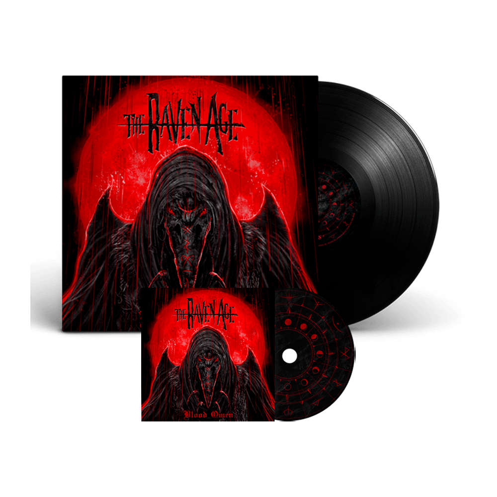 Blood Omen Heavyweight Vinyl & CD Album with Print by The Raven Age
