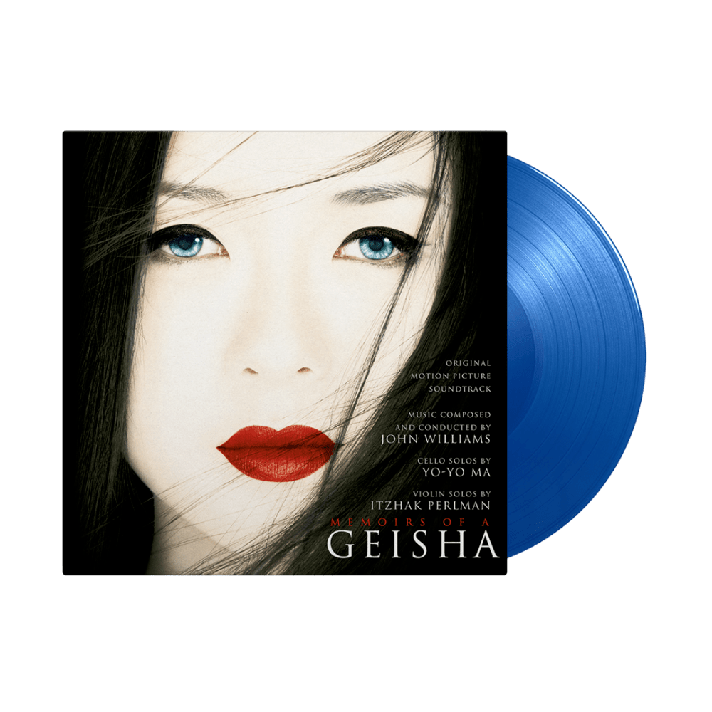 Memoirs Of A Geisha Translucent Blue Double Heavyweight Vinyl by John Williams ft. Yo-Yo Ma
