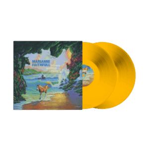 Horses and High Heels Yellow Double Heavyweight Vinyl by Marianne Faithfull