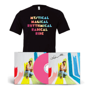 Mystical Magical Rhythmical Radical Ride Exclusive Pink Vinyl Inc. Signed Print + Album Tee by Jason Mraz