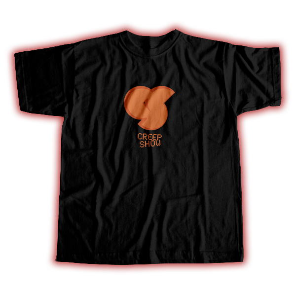 T-Shirt (Black/Orange) by Creep Show