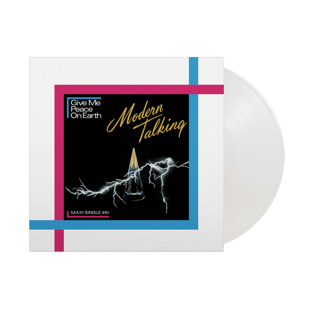 Give Me Peace On Earth Crystal Clear Heavyweight Vinyl by Modern Talking