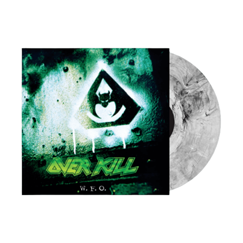 W.F.O. Clear With Black Marble Vinyl by Overkill